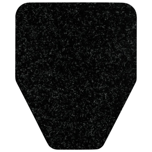 Black Urinal Mats - Case of 12