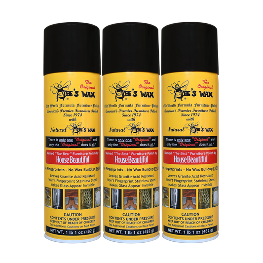The Original Bee's Wax Polish - 3 PACK