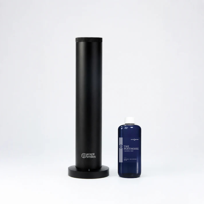 Scent Smiles AutoLuxe Starter Kit | Up to 1,000 Sq Ft. | Diffuser + 110mL Fragrance Oil