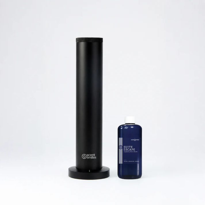 Scent Smiles AutoLuxe Starter Kit | Up to 1,000 Sq Ft. | Diffuser + 110mL Fragrance Oil