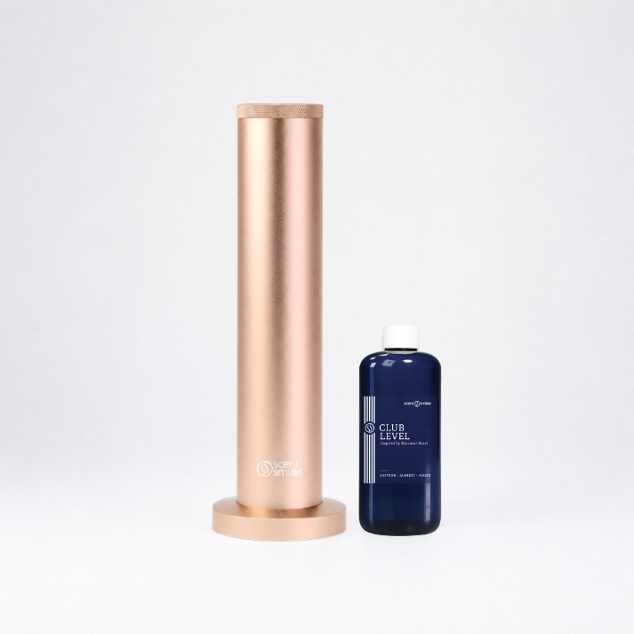 Scent Smiles AutoLuxe Starter Kit | Up to 1,000 Sq Ft. | Diffuser + 110mL Fragrance Oil