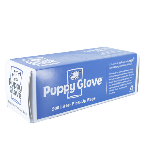 Puppy Glove Litter PIck-Up Bags - Case of 2000