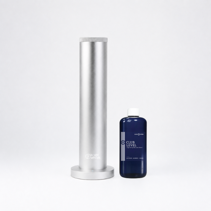 Scent Smiles AutoLuxe Starter Kit | Up to 1,000 Sq Ft. | Diffuser + 110mL Fragrance Oil